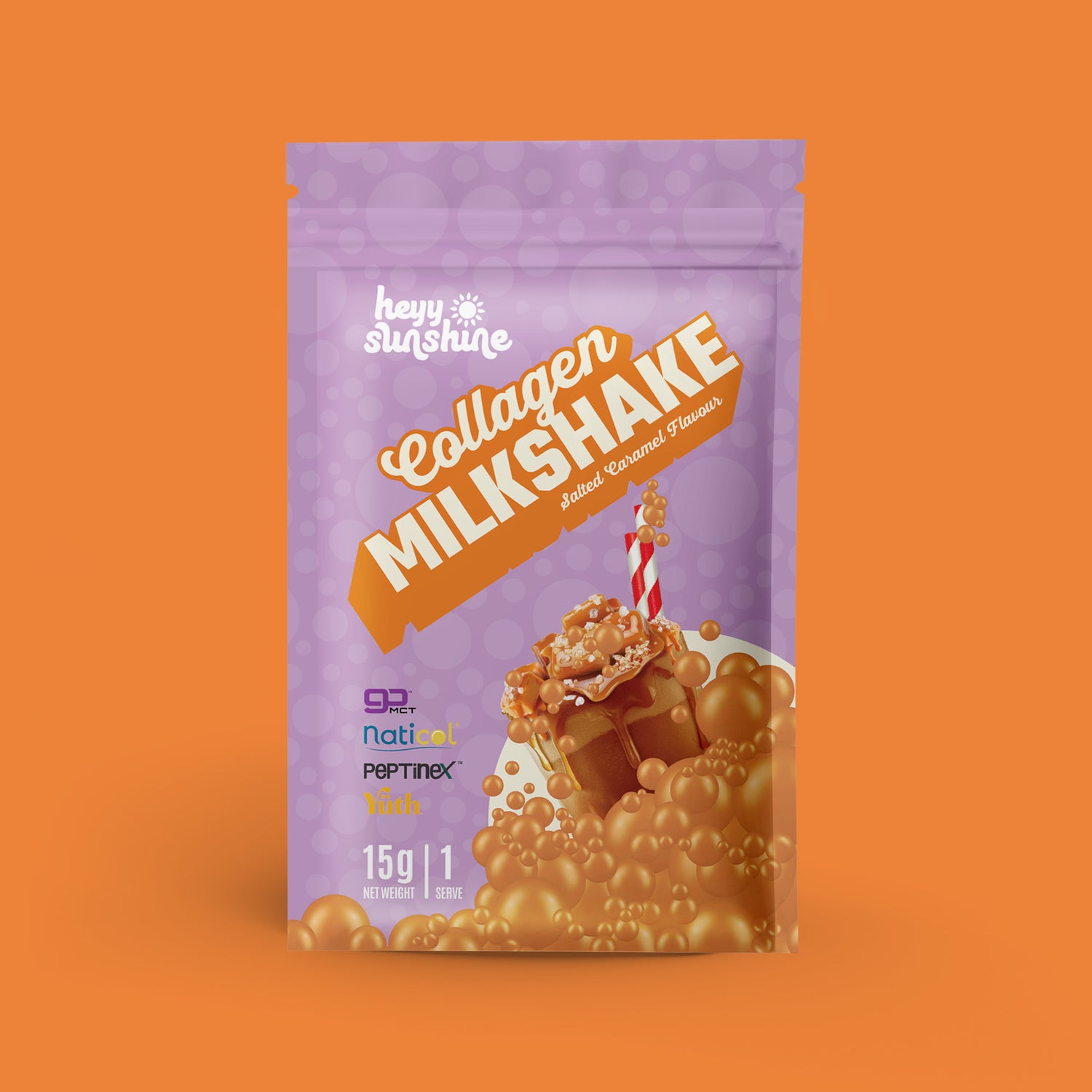 Salted Caramel Collagen Milkshake Single Serve