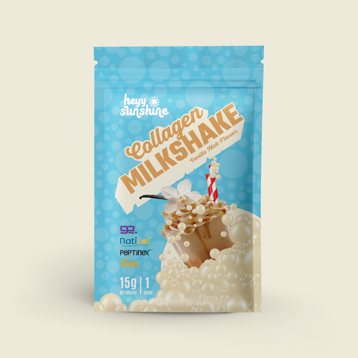 Vanilla Collagen Milkshake Single Serve