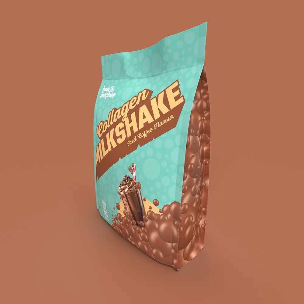 Iced Coffee Collagen Milkshake